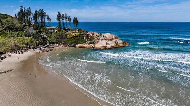 praia da joaquina florianopolis verao